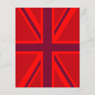 Red Union Jack Flygblad
