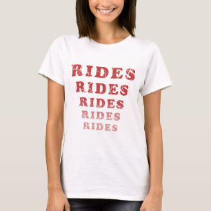 Red ut Adventureland rider utslagsplatsen T Shirt