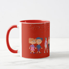 Red Valentine Mugg