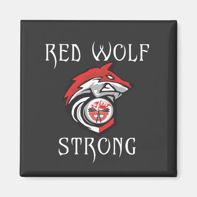 Red Varg Strong Magnet (Framsidan)