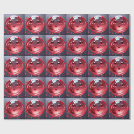 Red Vatten Bubble Emoji Presentpapper