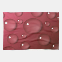 Red Vatten Drop Mönster