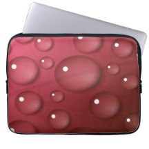 Red Vatten Drop Mönster