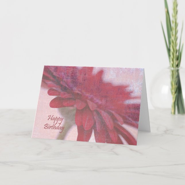 Red Velvet Birthday Kort (Framsida)