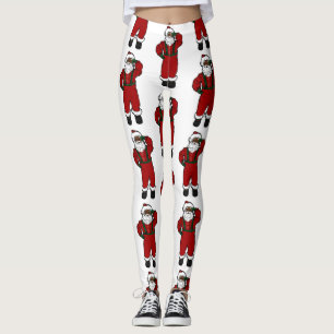 Red velvet Black Leggings