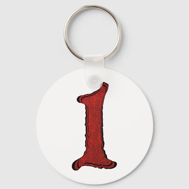 Red Velvet Helgdag Number Series. Nyckelring (Framsida)