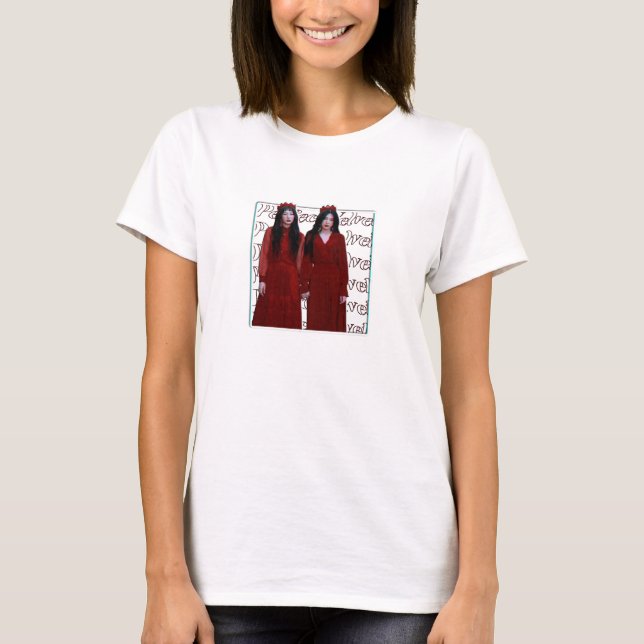 Red Velvet Perfect Velvet Peek-A-Boo Kpop T Shirt (Framsida)