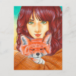 "Red Velvet" postcard Helg Vykort