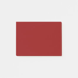 Red Velvet Solid Färg | Klassisk | ELEGANT Post-it Block