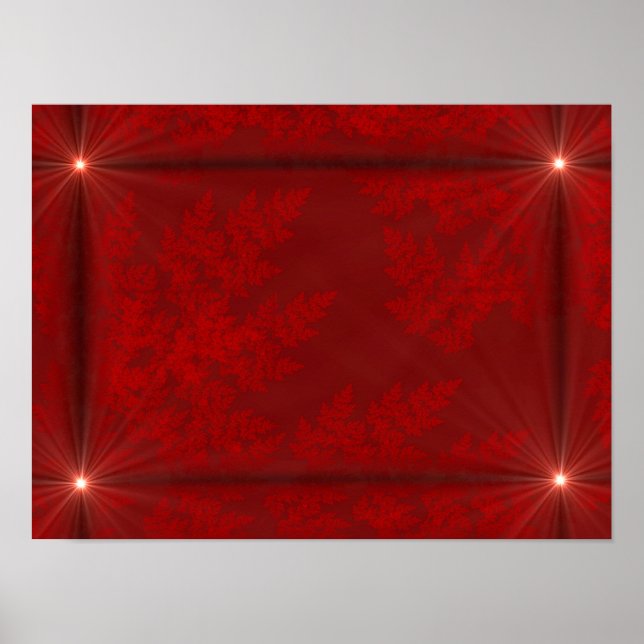 Red Velvet Starbursts Poster (Framsidan)