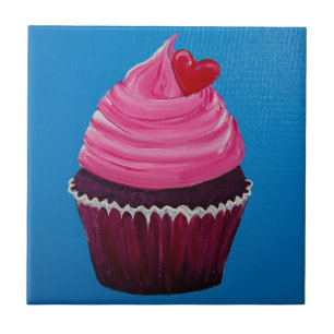 Red Velvet Twist Kakelplatta