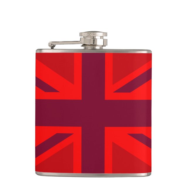 Red Version British Union Jack Decor Fickplunta (Framsidan)