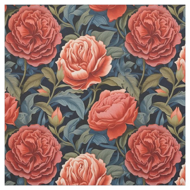 Red Victorian Ro Tyg (Provkarta)