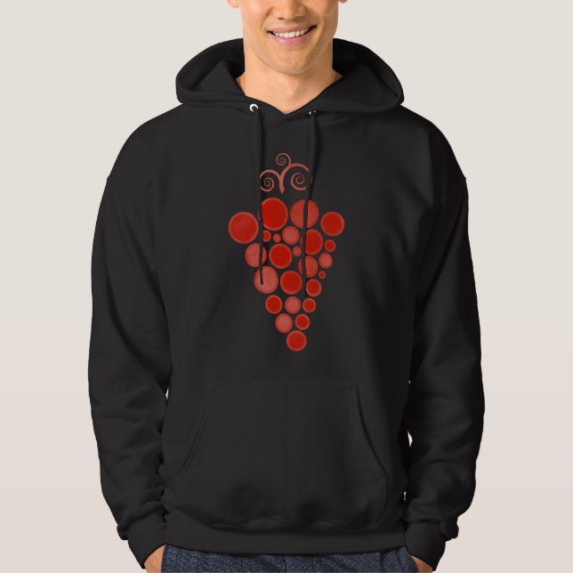 Red Vin 98 Hoodie (Framsida)