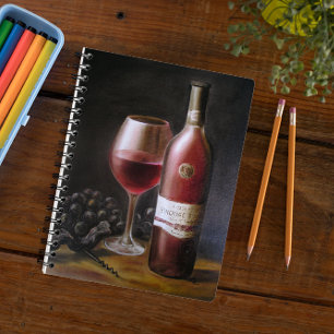 Red Vin Anteckningsbok