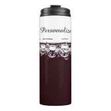 Red vin elegant lila vit