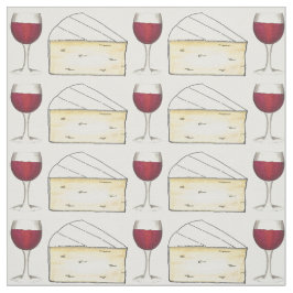 Red Vin Glass and Creamy Brie Cheese Foodie Tyg