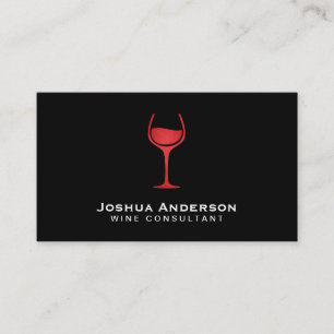 Red Vin Icon Visitkort