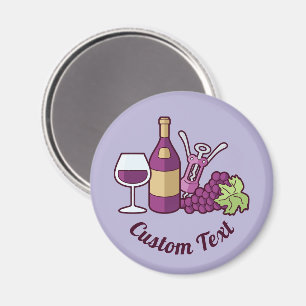 Red Vin Magnet