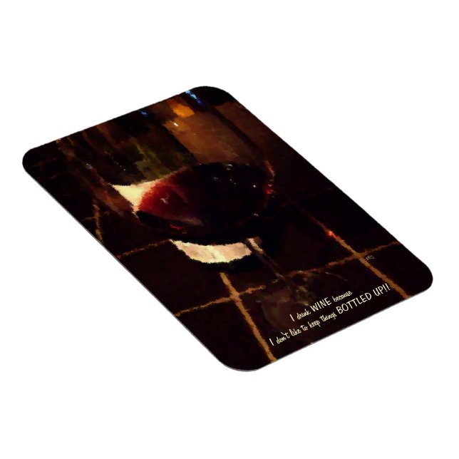 Red Vin Premium Flexi Magnet (Högersidan)