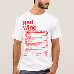 red vin t shirt