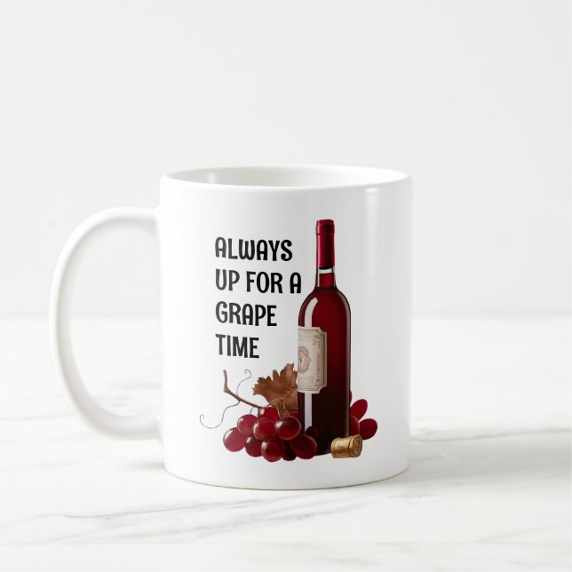 Red Vin Time Kaffemugg (Vänster)