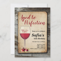 Red vin, vin inbjudan, åldras till perfektion