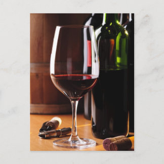 Red Vin Vykort