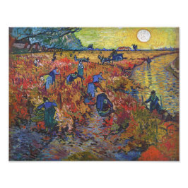 Red Vineyard | Vincent van Gogh | Fototryck