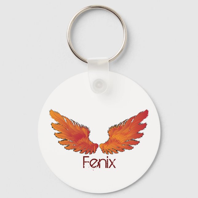 Red Vingar Nyckelring (Framsida)