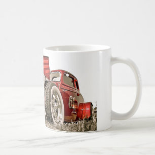 Red Vintage Classic Car Collector Coffee eller Tea Kaffemugg