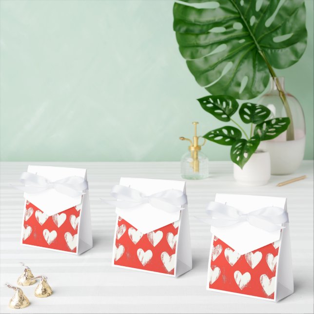 Red Vintage Lithograph #2 Digital Art Presentaskar (Multipel)