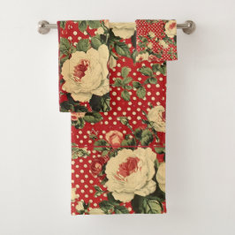 Red Vintage Shabby chic