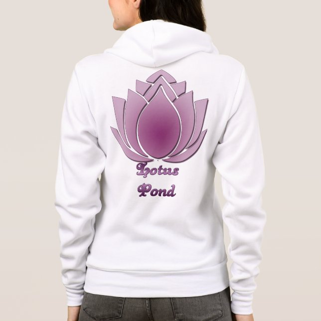 Red-violet Lotus T Shirt (Baksida)
