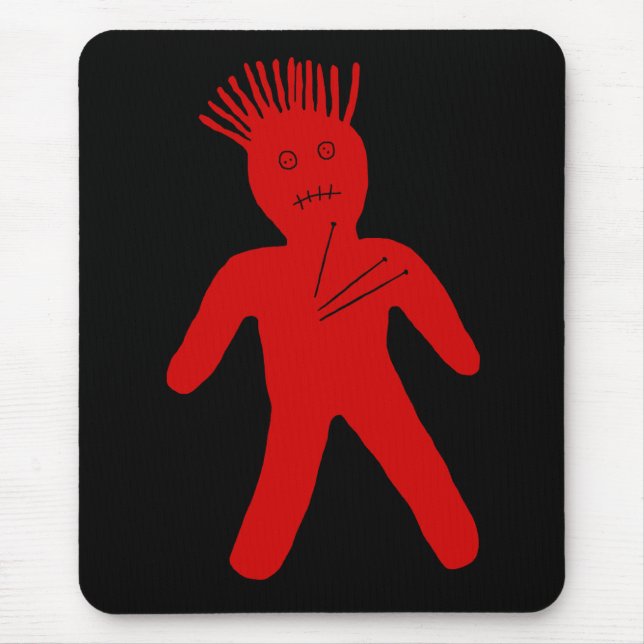Red Voodoo Doll Musmatta (Framsidan)