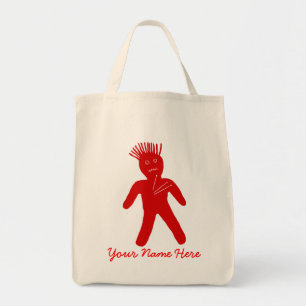 Red Voodoo Doll Tygkasse