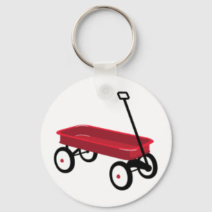 Red Wagon Nyckelring
