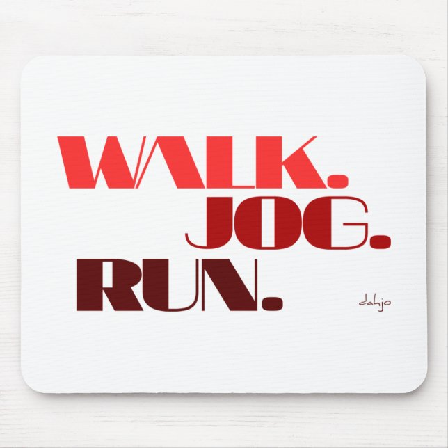 RED WALK JOG SPRINGA (font CHUNKY) Musmatta (Framsidan)