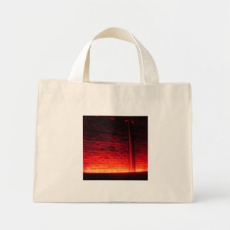 Red Wall Bag Mini Tygkasse