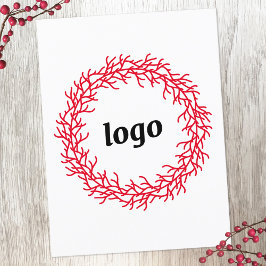 Red WAN Logotyp Business Helg Vykort