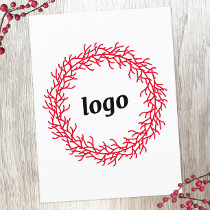 Red WAN Logotyp Business Helg Vykort