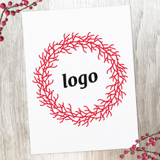 Red WAN Logotyp Business Helg Vykort