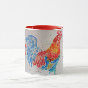 Red Watercolor Tupp Bra Morgon Sunshine Mugg