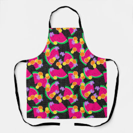 Red Watermelon Gult Lemons Tropical