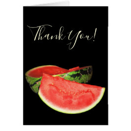 Red Watermelon Hälsningskort