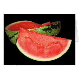Red Watermelon Hälsningskort