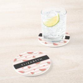 Red Watermelons, Hearts, Rand, ditt namn Underlägg