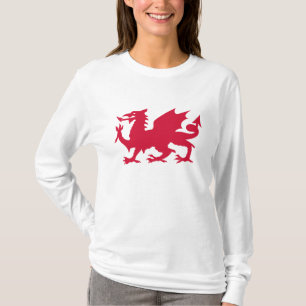 Red Welsh Dragon Tee Shirt