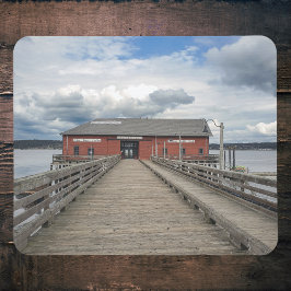 Red Wharf in Historical Coastal Coupeville Musmatta