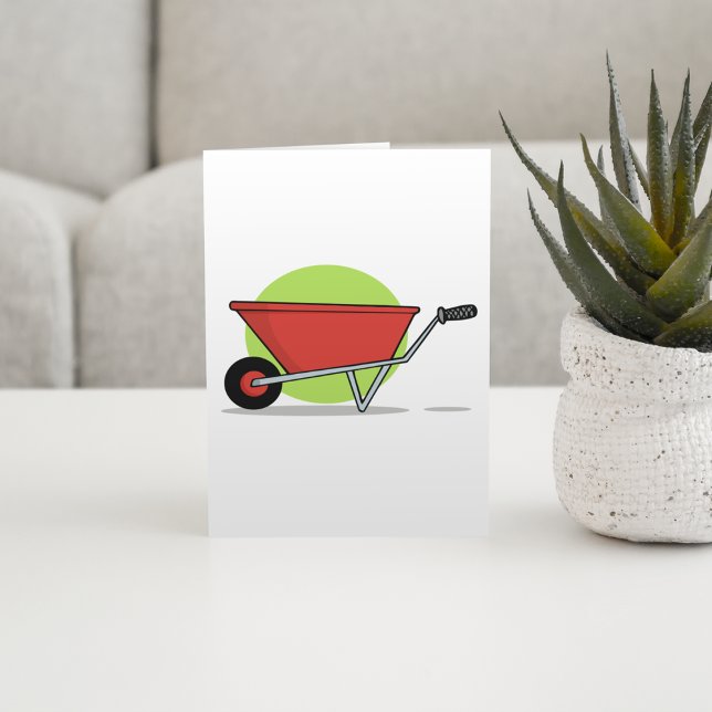 Red Wheelbarrow Kort (Skapare uppladdad)